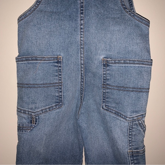 Oshkosh B'gosh Overalls Toddler Boys Sz 2T Carpenter Denim - Picture 5 of 5